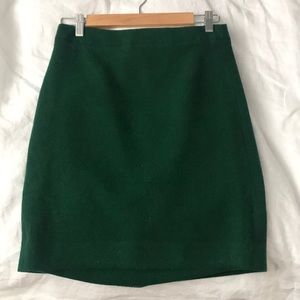 70% wool, lined pencil skirt j crew